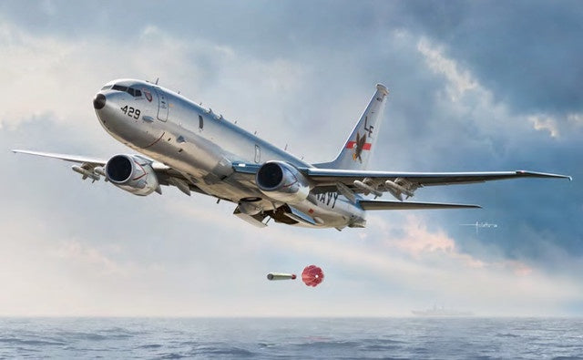 P-8A Poseidon USN Maritime Patrol Aircraft 1/144 Academy