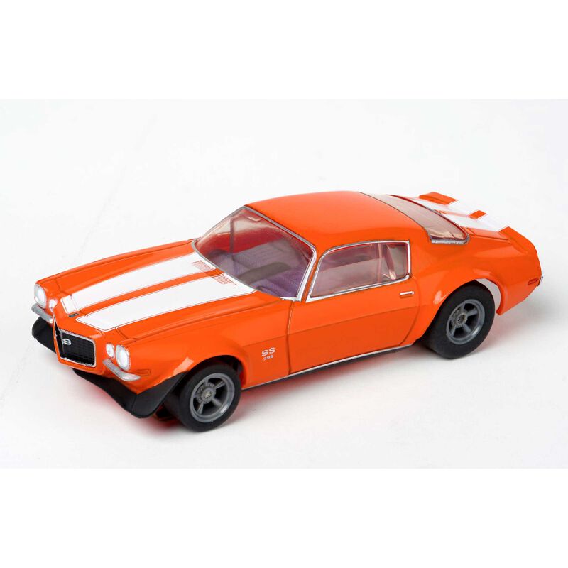 AFX Racing HO (1/64) Camaro - SS396 - Orange - #22027