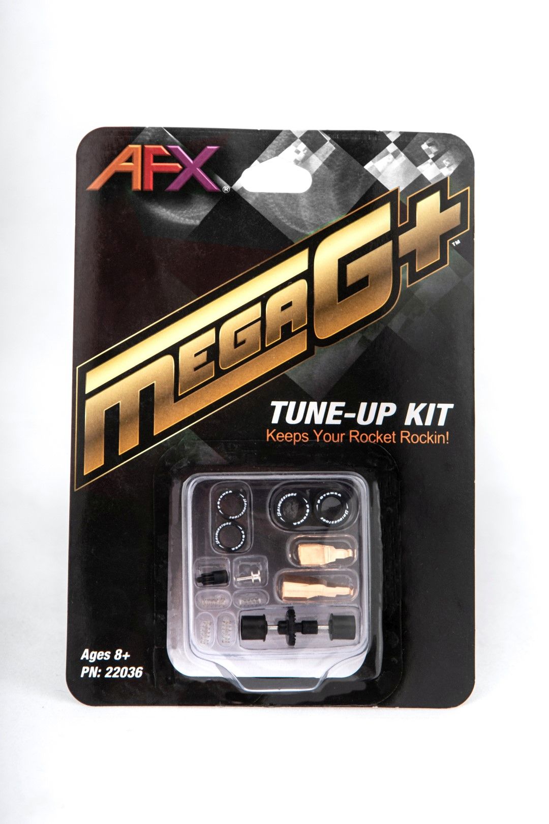 AFX Racing HO (1/64) Mega G+ Tune Up Kit - FRT TIRES - #22036