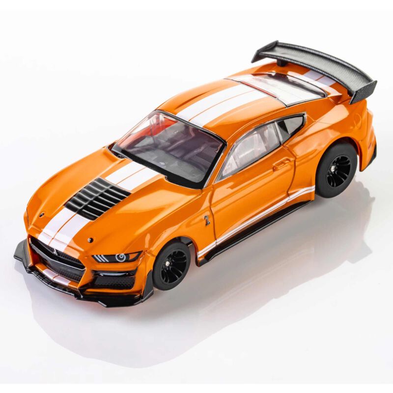 AFX Racing HO (1/64) 2021 Shelby GT500- Twister Orange/White - #22069