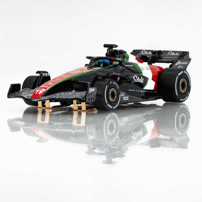 AFX Racing HO (1/64) Alfa Romeo F1-Monza 2023 Slot Car #22080
