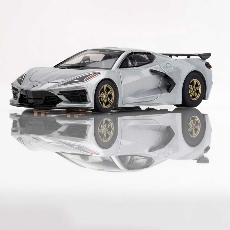AFX Racing HO (1/64) Corvette C8 Ceramic Matrix Metallic #22095