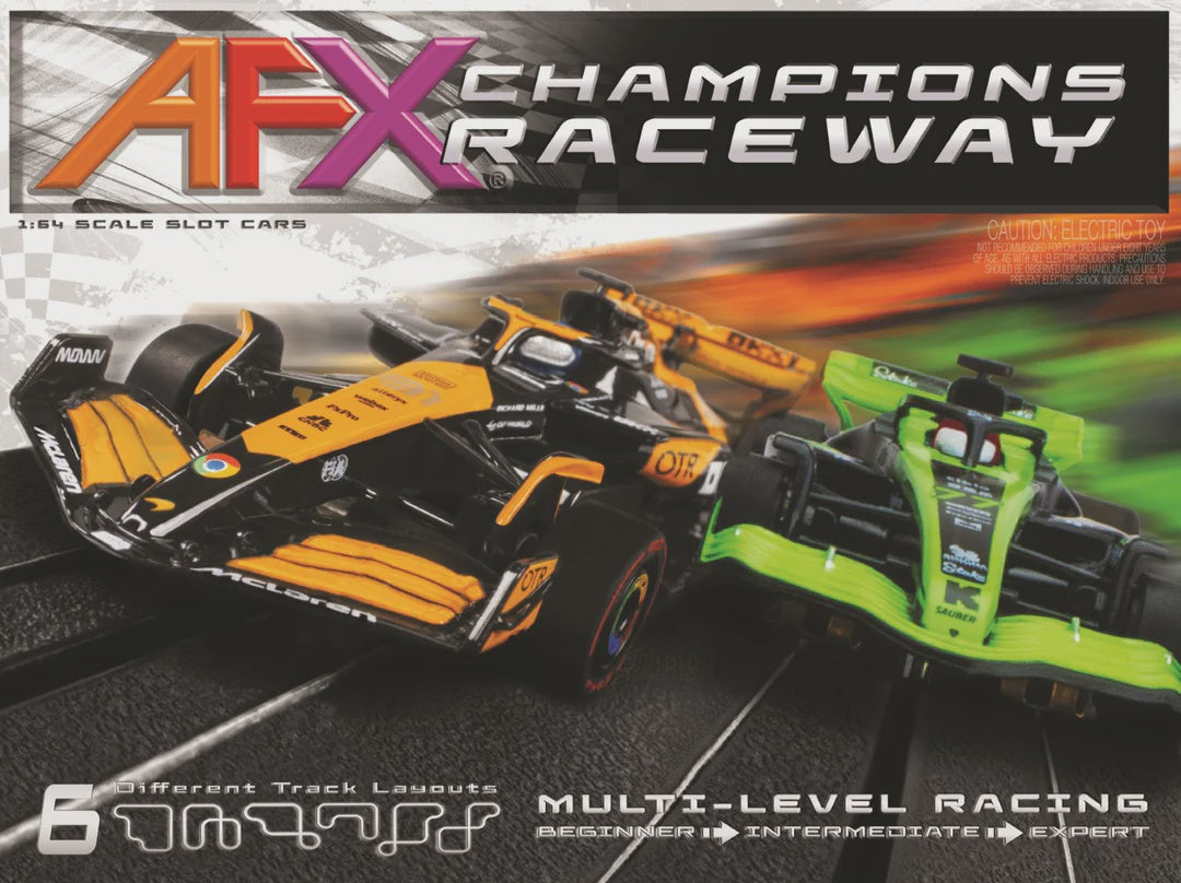 AFX Racing 22122 HO (1/64) Champions Raceway HO Race Set