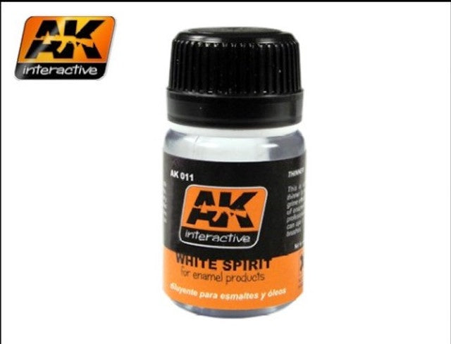 AK Interactive White Spirit Enamel Thinner 35ml Bottle - AKI11