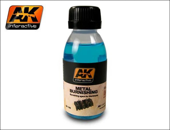AK Interactive Metal Burnishing Fluid 100ml Bottle - AKI159