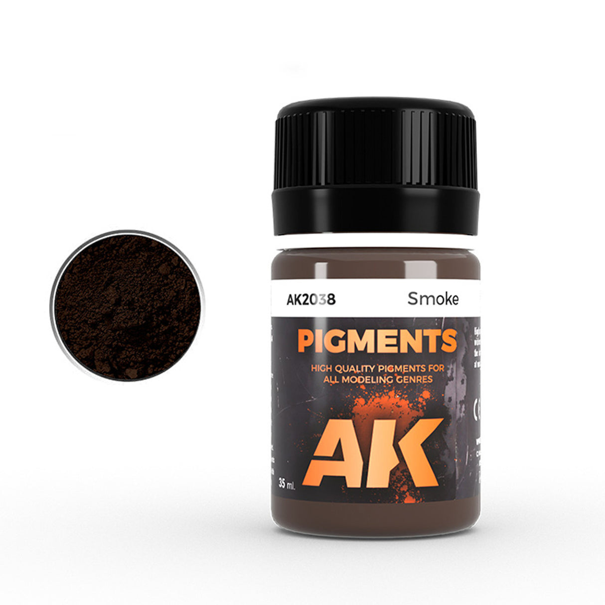 AK Interactive Air Series: Smoke Pigment 35ml Bottle - AKI2038