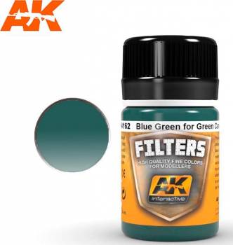 AK Interactive Light Green Filter for Vehicles Enamel Paint 35ml Bottle - AKI4162