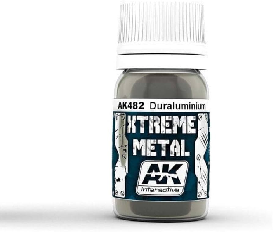AK Interactive Xtreme Metal Duraluminum Metallic Paint 30ml Bottle - AKI482