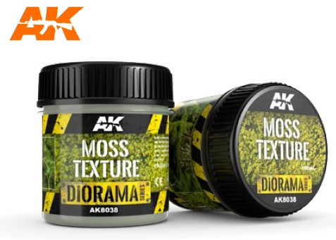 AK Interactive Diorama Series: Moss Texture 100ml Bottle - AKI8038