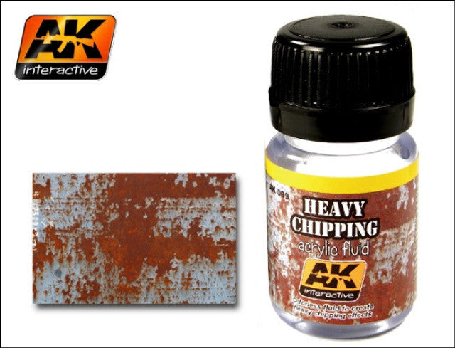 AK Interactive Heavy Chipping Effects Acrylic Paint 35ml Bottle - AKI89