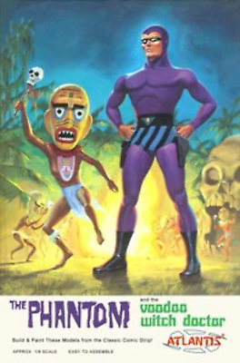 1/8 THE PHANTOM AND THE VOODOO WITCH DOCTOR - AMC3004