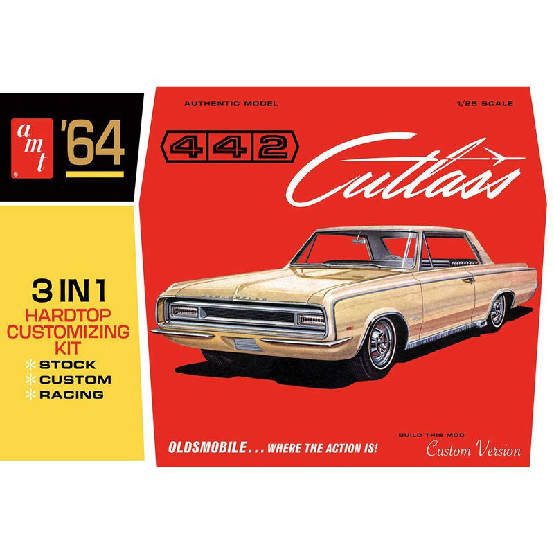 AMT 1964 Olds Cutlass 442 Hardtop 1:25 AMT1066
