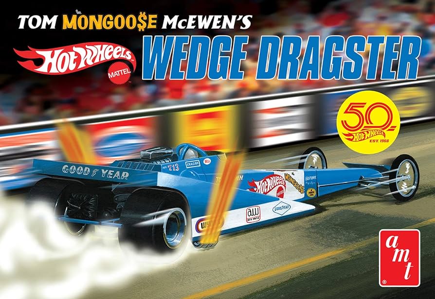 AMT 1/25 Wedge Dragster, Tom McEwen Fantasy/Hot Wheels - AMT1069