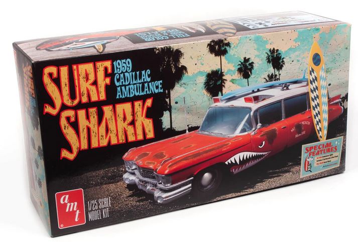 AMT 1959 Cadillac Ambulance 1:25 - AMT1242