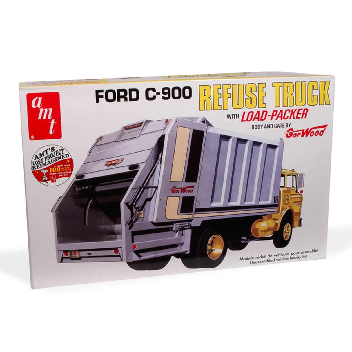AMT Ford C-600 Gar Wood Load Packer Garbage Truck 1:25 - AMT1247