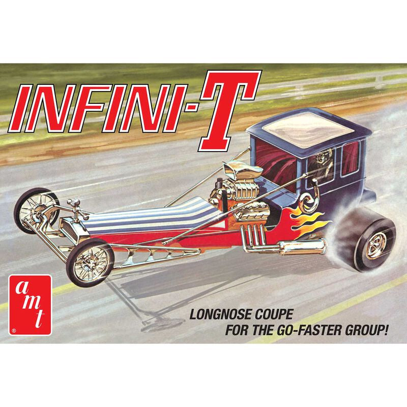 AMT Infini-T Custom Dragster Plastic Model Kit