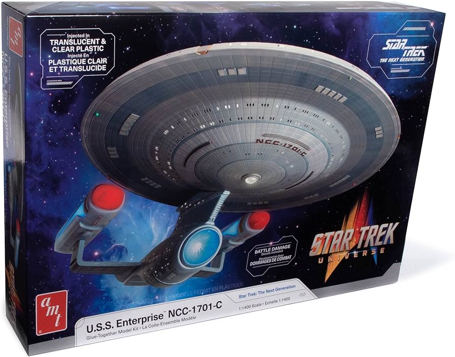 AMT Star Trek U.S.S. Enterprise NCC-1701-C, 1/1400 - AMT1332M