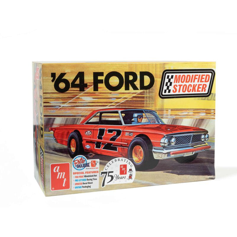 AMT 1964 Ford Galaxie Modified Stocker 1/25 Plastic Model Kit