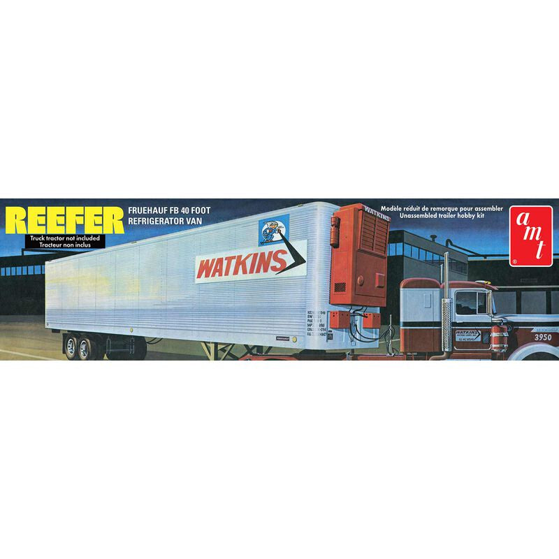 AMT Fruehauf 40' Reefer Trailer Watkins 1/25
