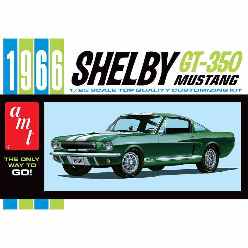 AMT 1966 Shelby Mustang GT350 Car 1/25 AMT Models