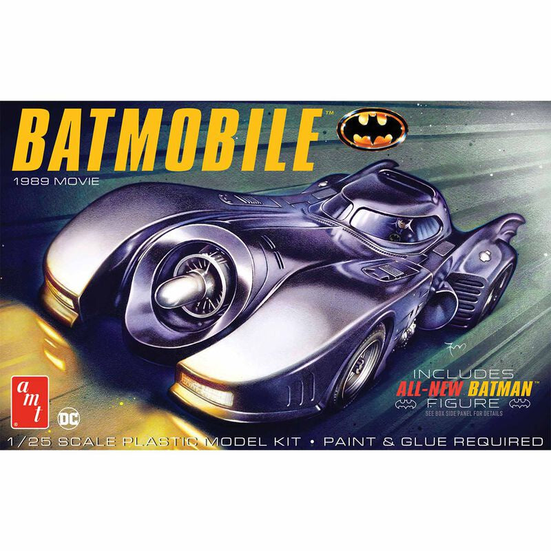 AMT 1989 Batmobile w/Seated Batman Figure