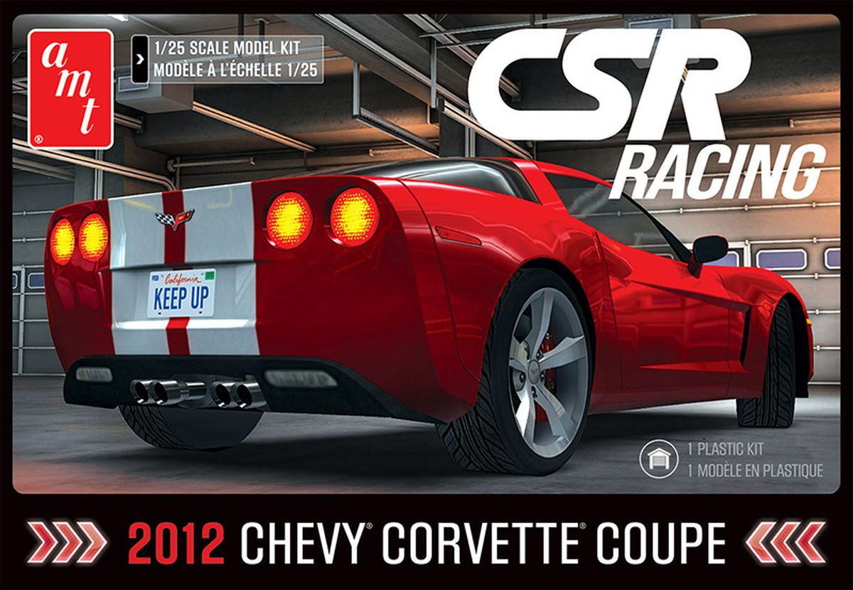 AMT 2012 Corvette Coupe CSR Racing Plastic Model Kit