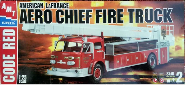 AMT 1:25 American LaFrance Aero Chief Fire Truck