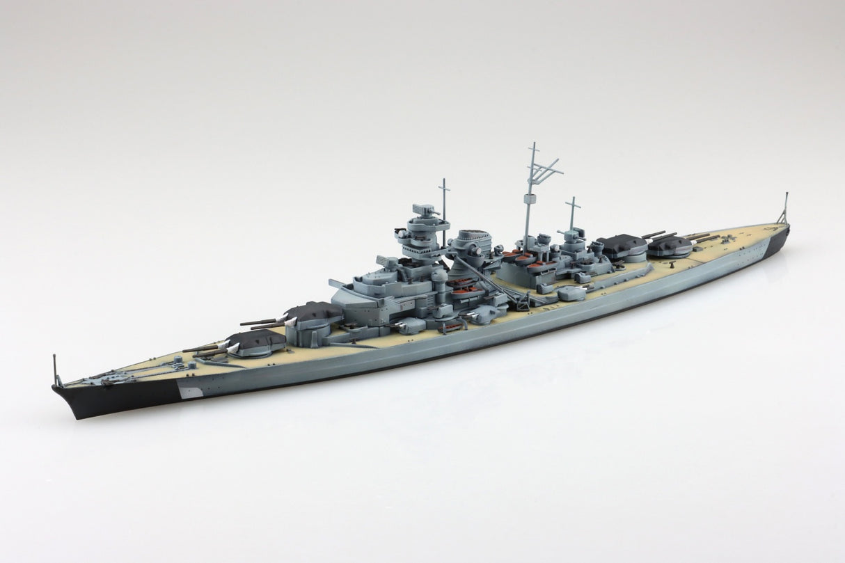 Aoshima 1/700 WATERLINE #618 German Battleship Bismarck AOS20584 Plastic Model Kit