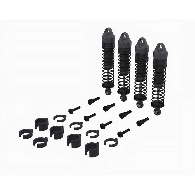 Arrma ARA-2591 Shock Set, 71mm Length, 500cSt Oil (4pcs) - GROM