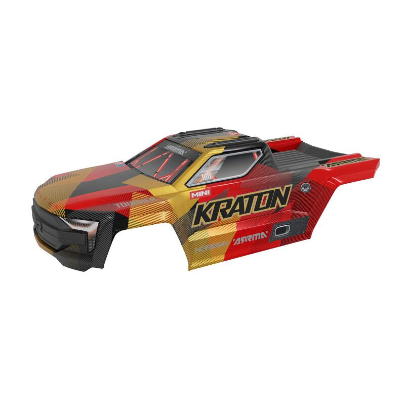 Arrma Mini KRATON Body (Gold/Red)