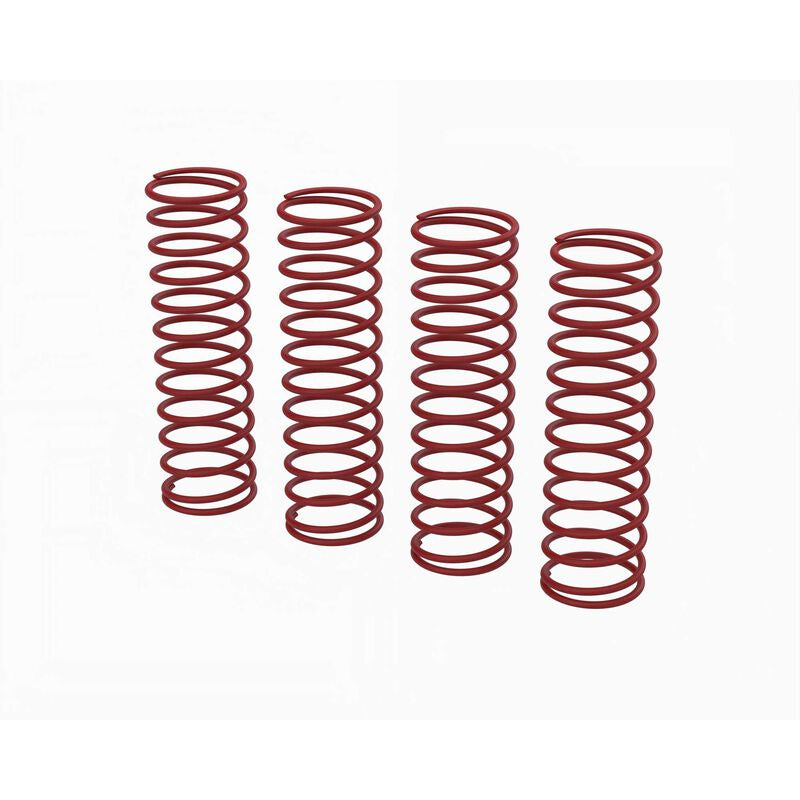 Arrma ARA-2893 Shock Spring Set E - Red - 0.55N/mm (4pcs) - GROM