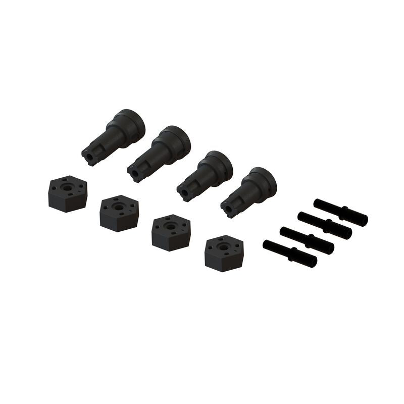 Arrma ARA311229 Wheel Axle and Hub Set B - GROM