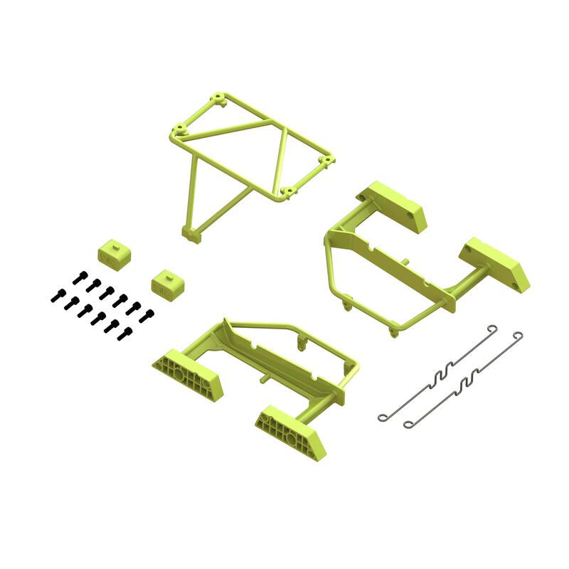 Arrma ARA320819 Desert Truck Body Roll Cage Set (Yellow) - GROM
