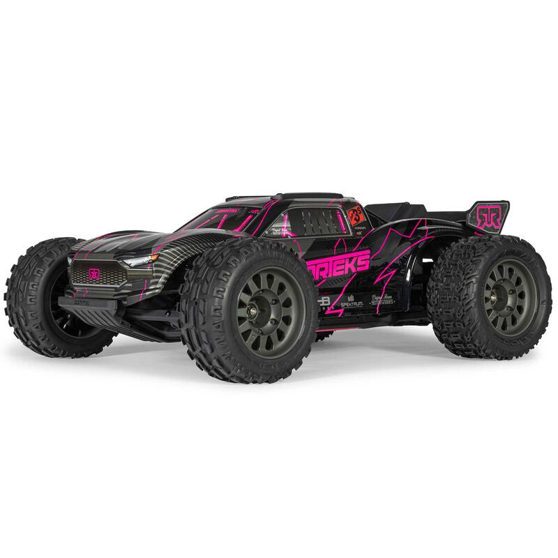 Arrma 1/10 VORTEKS 223S DSC 2WD RTR Brushless Stadium Truck, Pink