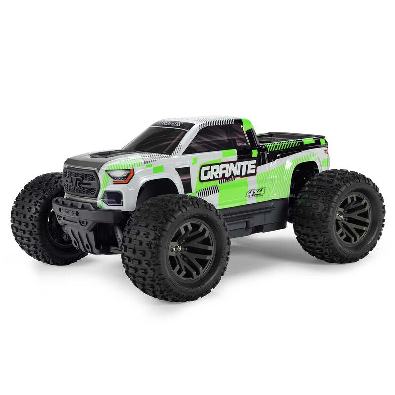 Arrma 1/10 GRANITE 4X4 RTR Brushed Monster Truck, Green