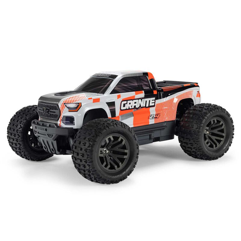 Arrma 1/10 GRANITE 4X4 RTR Brushed Monster Truck, Orange