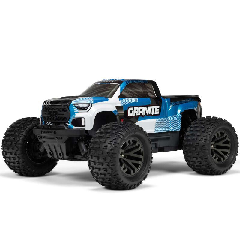 Arrma 1/10 GRANITE 223S DSC 4X4 RTR Brushless Monster Truck, Blue