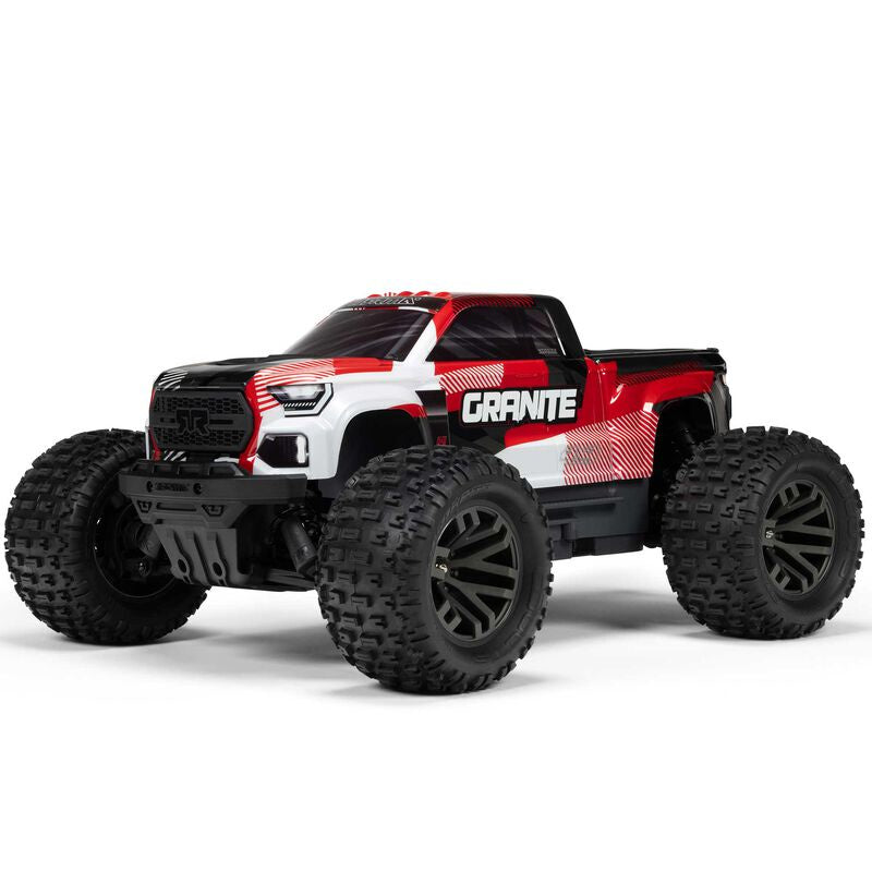 Arrma Arrma 1/10 GRANITE 223S DSC 4X4 RTR Brushless Monster Truck - Red