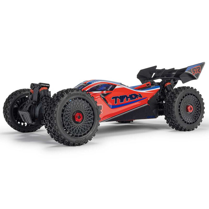 Arrma ARA4306V4T3 1/8 TYPHON 4X4 223S BLX BRUSHLESS BUGGY RTR WITH DSC  RED/BLUE