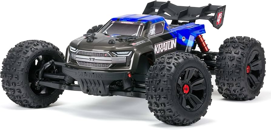 Arrma KRATON 4X4 4S BLX 1/10 Speed MT Black/Blue - ARA4408V2T2