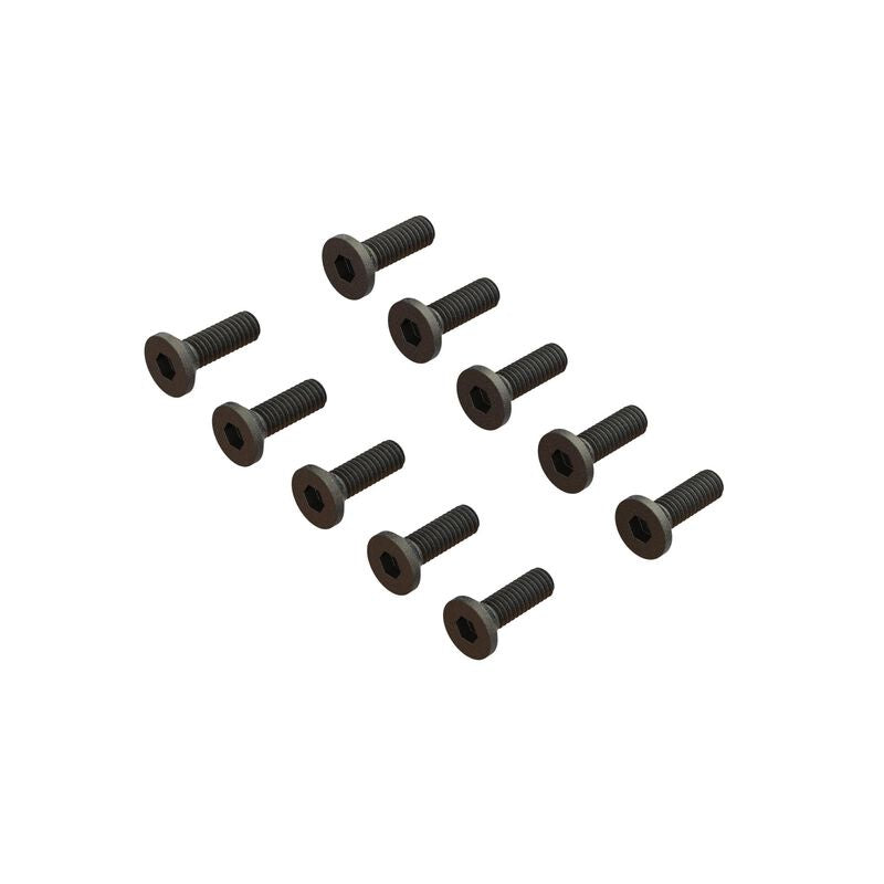 Arrma ARA702016 Flat Head Screw M2.5x8mm (10pcs)