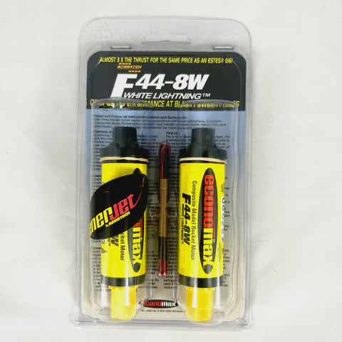 Aerotech *F44-8W Economax 24mm Standard Line Single-Use Motors (2-pak) - ARO64408