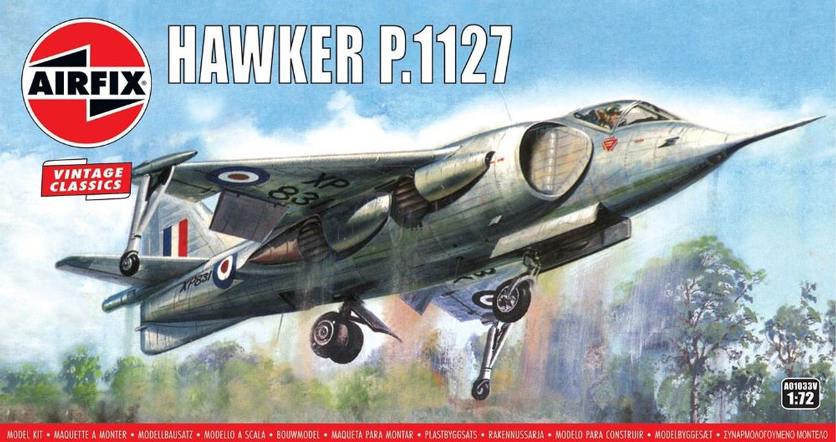 1/72 Hawker P1127 Aircraft