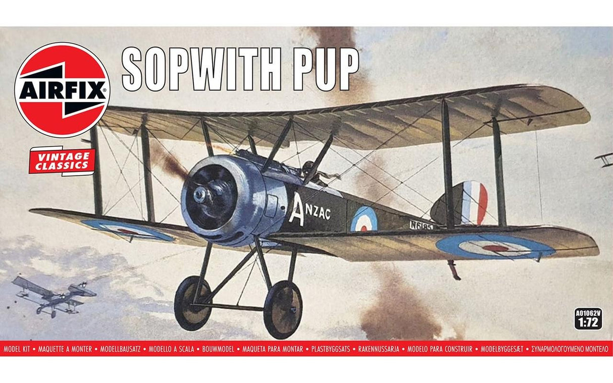 Airfix 1/72 Airfix Sopwith Pup Plastic Model Kit #A01062V