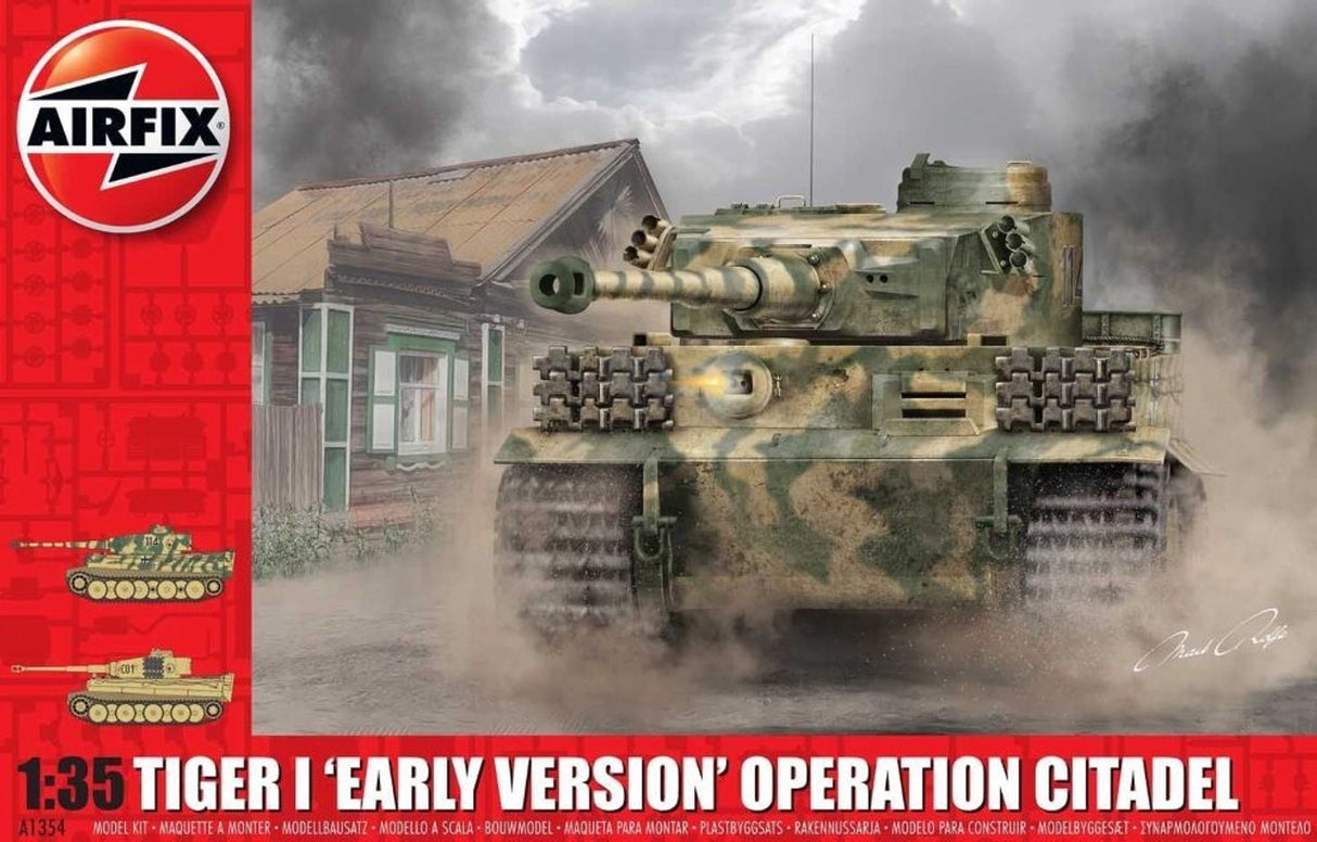Tiger I Early Version Operation Citadel Tank 1/35 Airfix