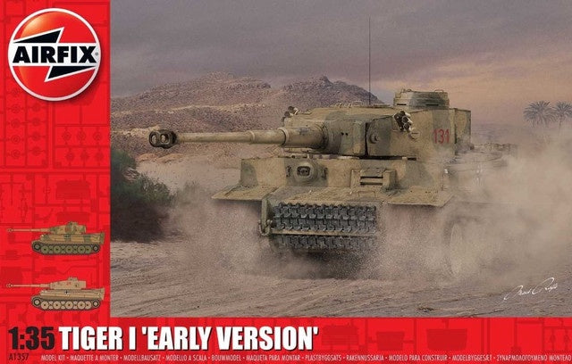 Tiger I Early Version Tank 1/35 Airfix
