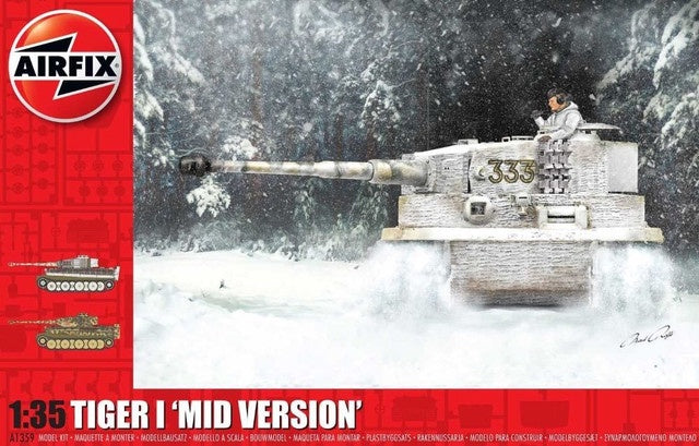 Tiger I Mid Version Tank 1/35 Airfix