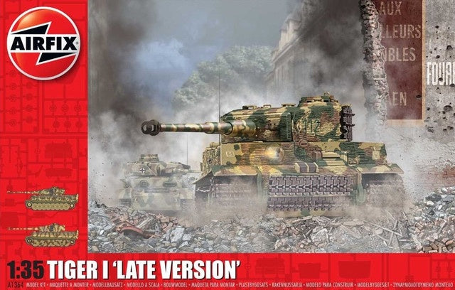 Tiger I Late Version Tank 1/35 Airfix