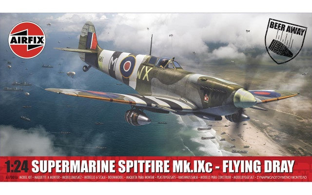 Airfix 1/24 Supermarine Spitfire Mk.IXc Flying Dray Plastic Model