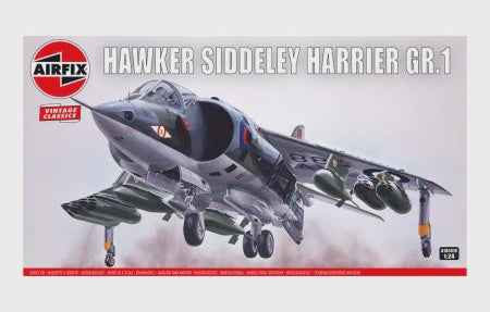 Airfix 1/24 Hawker Siddeley Harrier GR1 Aircraft - ARX18001